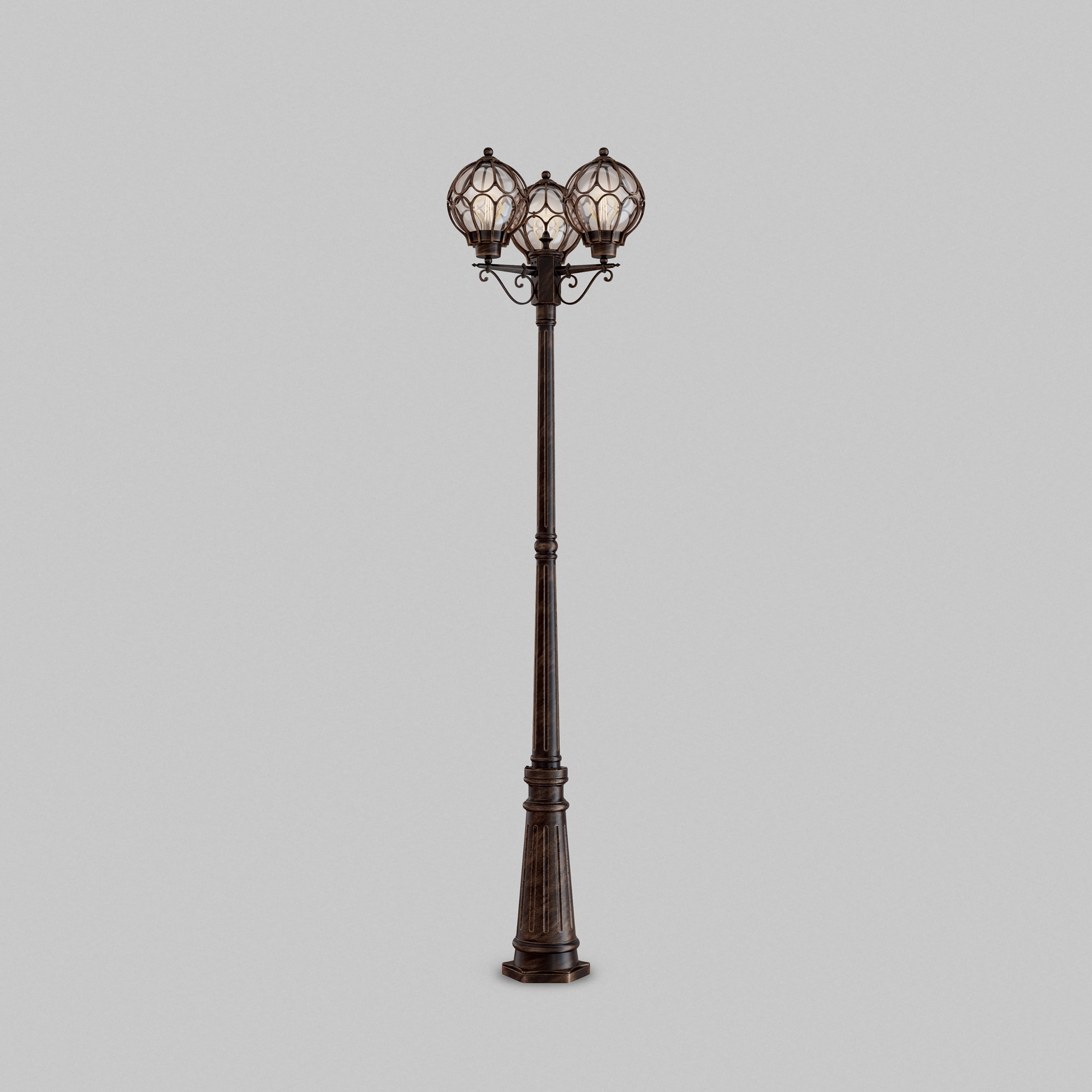 Садово-парковый светильник Maytoni Via O023FL-03G O023FL-03G - магазин электротехники Electroshop