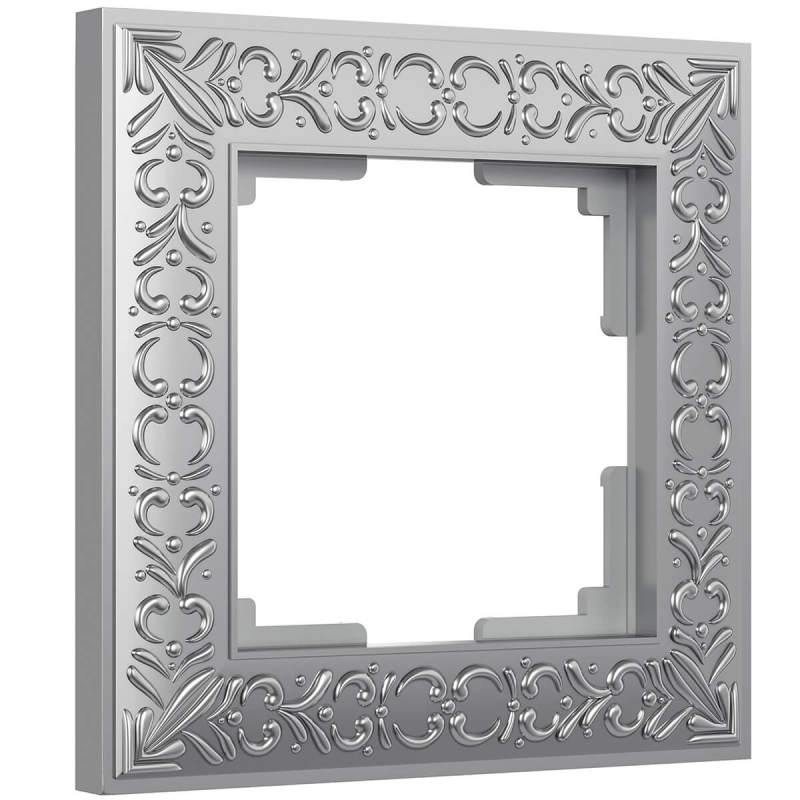 Рамка Werkel Antik на 1 пост матовый хром WL07-Frame-01 4690389145667 4690389145667 - магазин электротехники Electroshop