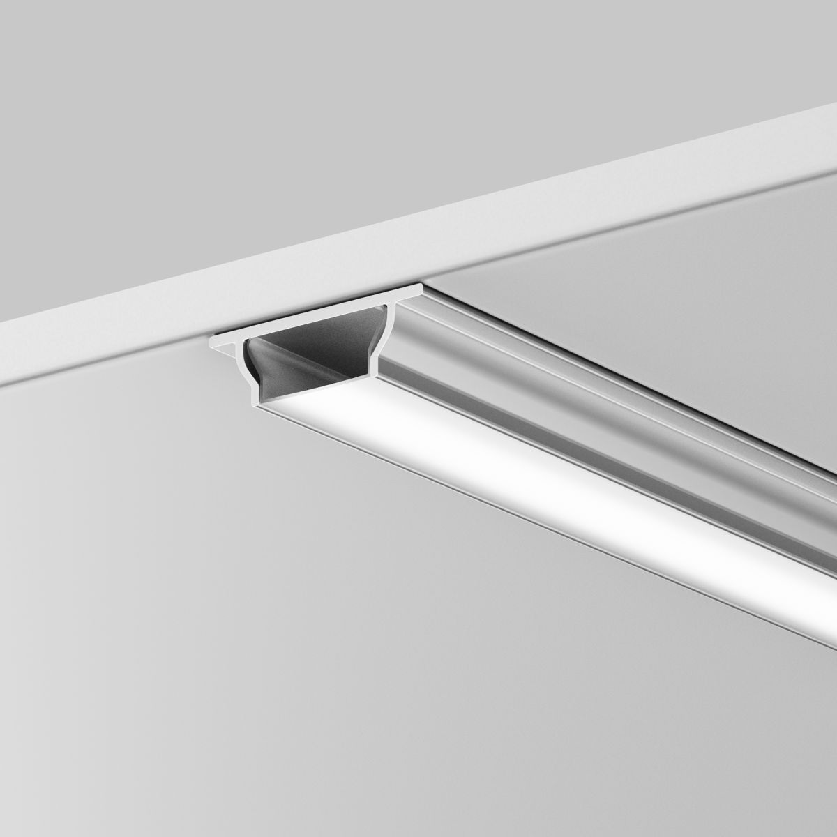 Профиль накладной с вертикальным изгибом Maytoni Led Strip ALM-1103-S-2M 631017 631017 - магазин электротехники Electroshop