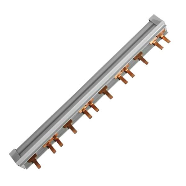 Гребенчатая шина PS3/60/16 3-полюсная (L1 L2 L3) 60 модулей 80А ABB 2CDL230001R1660 2CDL230001R1660 - магазин электротехники Electroshop