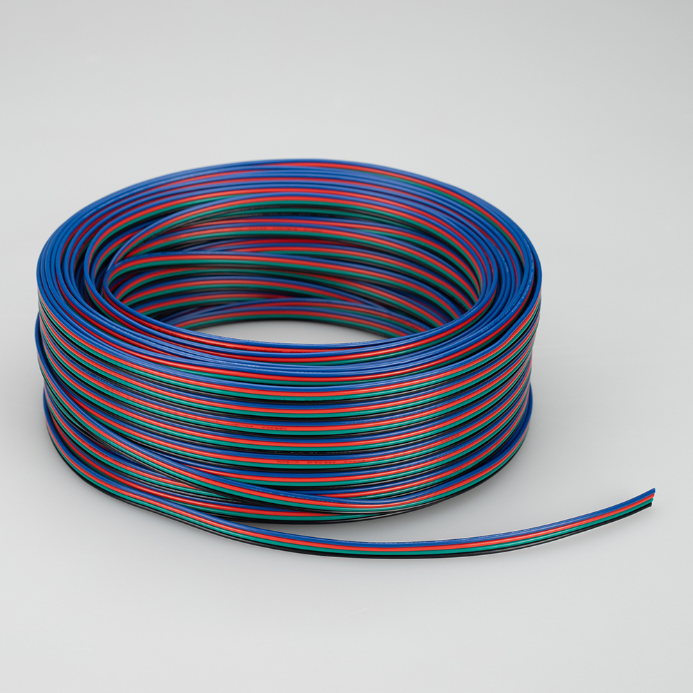 Шлейф питания Arlight ARL-20AWG-4Wire-CU 026353 026353 - магазин электротехники Electroshop