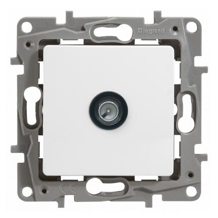 Розетка телевизионная Legrand Etika TV проходная 15дБ, 5-862мГц, белый 672263 672263 - магазин электротехники Electroshop