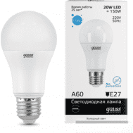 Лампа Gauss LED Elementary A60 20W E27 6500K 23239 23239 - магазин электротехники Electroshop