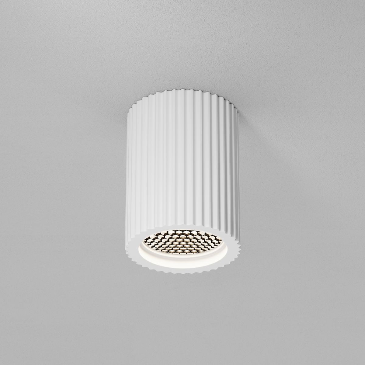 Накладной светильник Maytoni Conik Gyps C121CL-GU10-W C121CL-GU10-W - магазин электротехники Electroshop