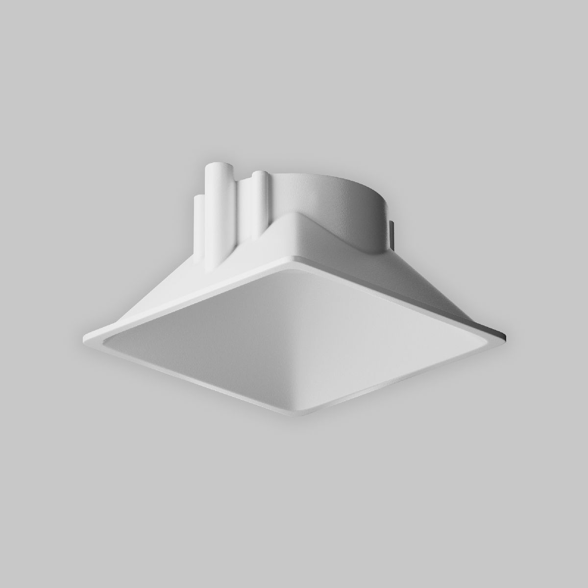 Декоративная рамка-отражатель для светильников серии Alfa LED Maytoni Downlight Ring8-10W-SQ-W Ring8-10W-SQ-W - магазин электротехники Electroshop