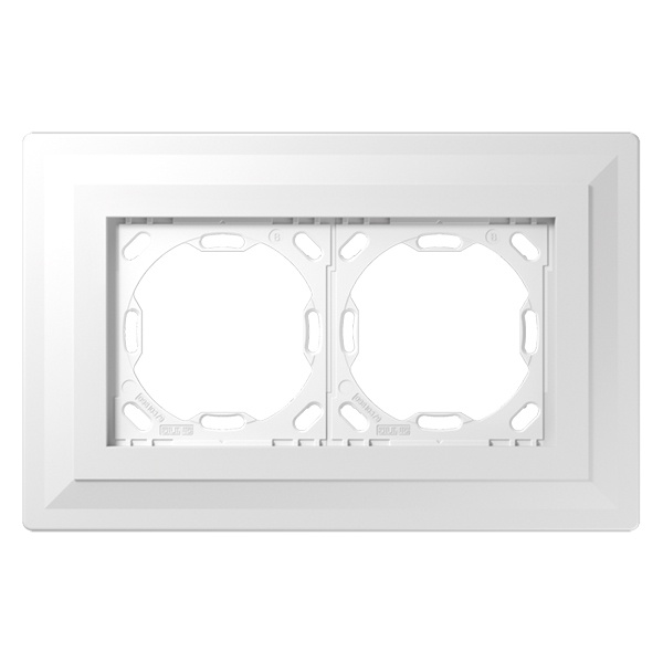 Монтажный адаптер Jung ZERO 2-постовый для встроенной установки PA982G125-0  PA982G125-0 - магазин электротехники Electroshop
