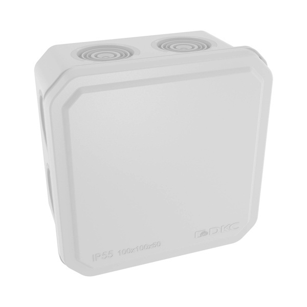 Коробка распределительная 100х100х50 мм с кабельными вводами IP55 Express DKC 53800 53800 - магазин электротехники Electroshop