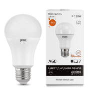 Лампа Gauss LED Elementary A60 15W E27 3000K 23215 23215 - магазин электротехники Electroshop