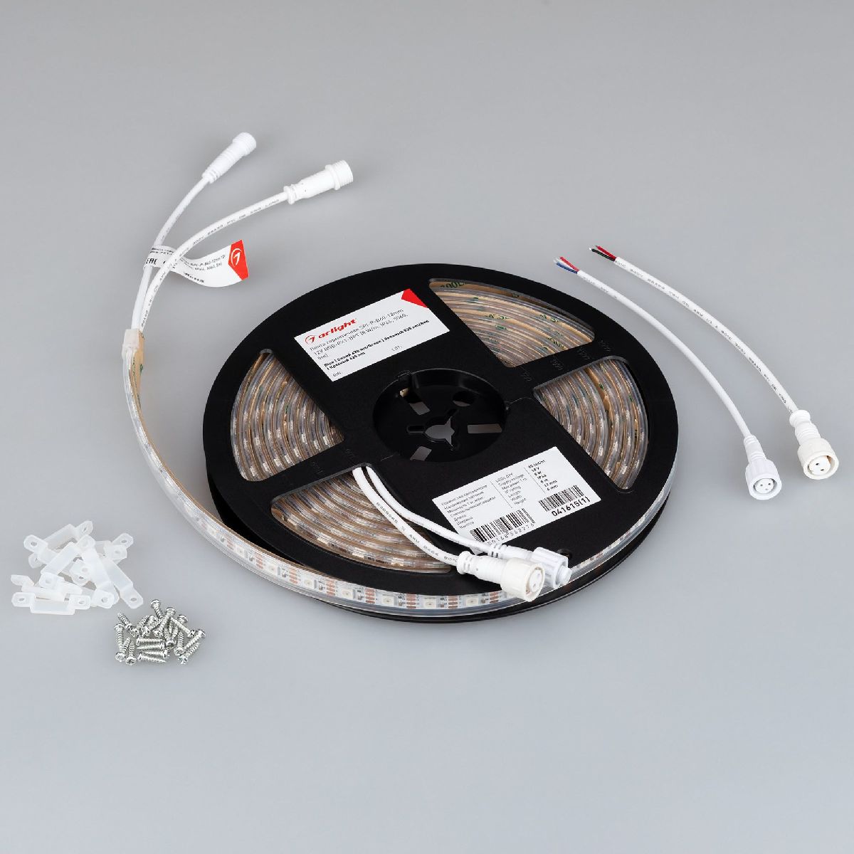 Светодиодная лента герметичная Arlight SPI-P-B60-12mm 12V RGB-PX1-BPT (8 W/m, IP66, 5060, 5m) 041615(1) 041615(1) - магазин электротехники Electroshop