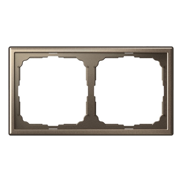 Рамка ArtGallery 2 поста мокко Systeme Electric GAL000602 GAL000602 - магазин электротехники Electroshop