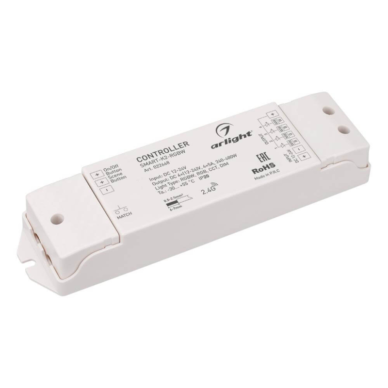 Контроллер Arlight SMART-K2-RGBW 022668 022668 - магазин электротехники Electroshop