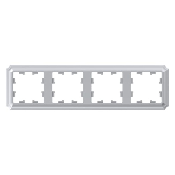 Рамка 4-пост Systeme Electric AtlasDesign Antique алюминий ATN100304 ATN100304 - магазин электротехники Electroshop