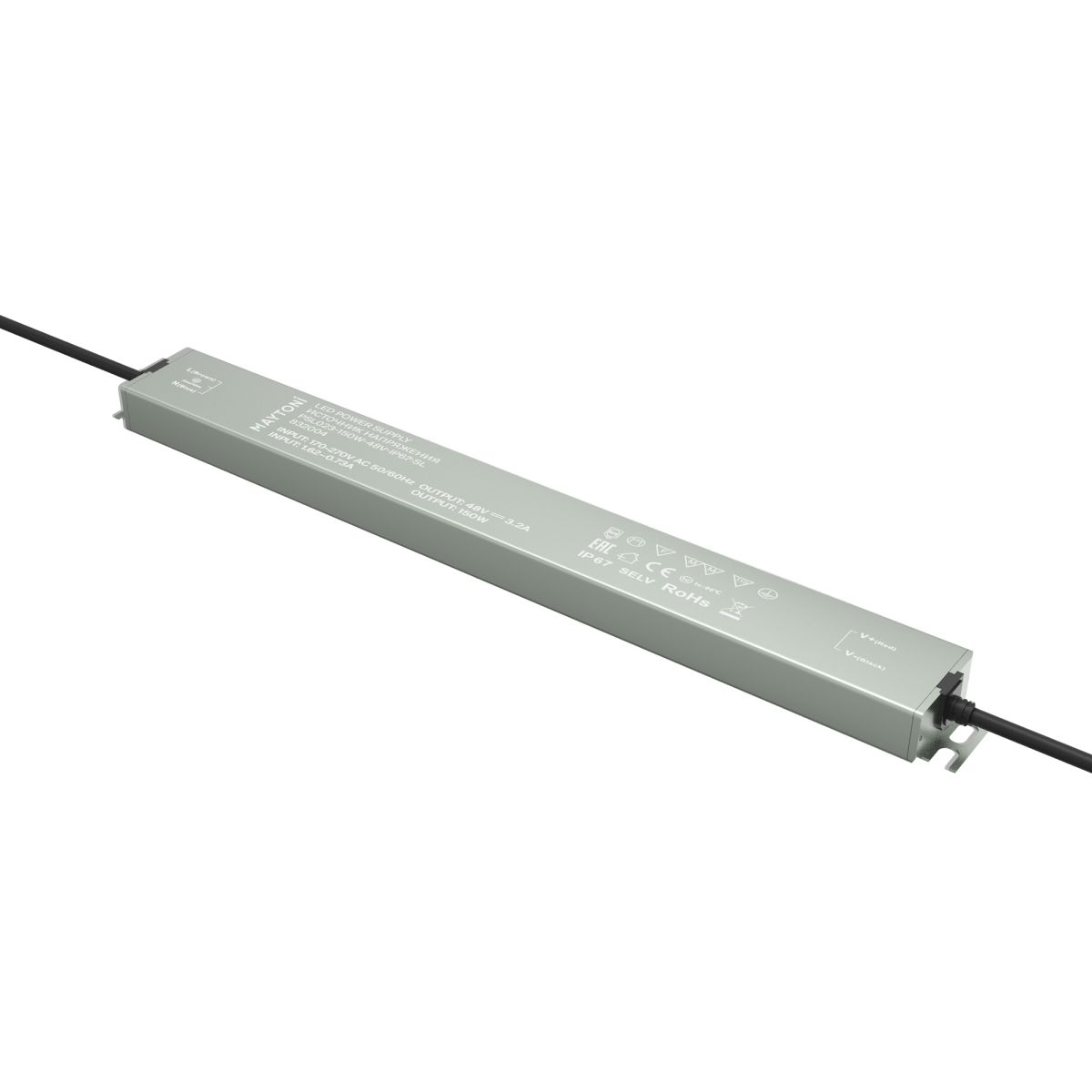 Блок питания Maytoni Led Strip PSL023 48В 150Вт IP 67 832004 832004 - магазин электротехники Electroshop
