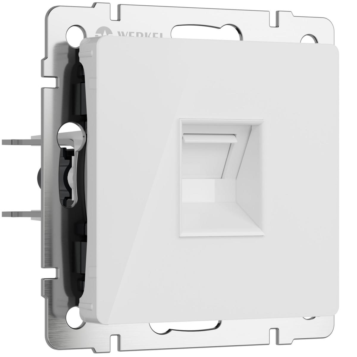 Розетка Ethernet RJ-45 Werkel 4690389197352 W1181041 a064017 4690389197352 - магазин электротехники Electroshop