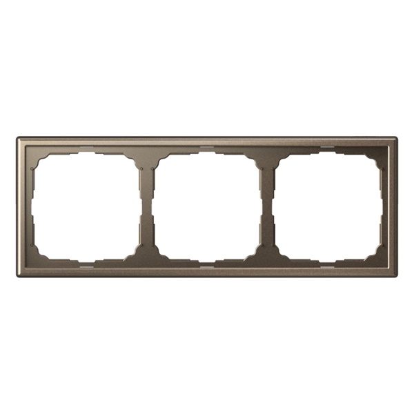 Рамка ArtGallery 3 поста мокко Systeme Electric GAL000603 GAL000603 - магазин электротехники Electroshop