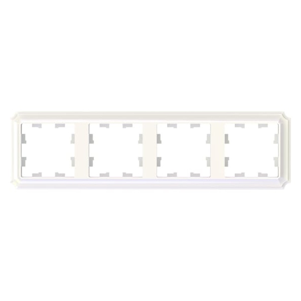 Рамка 4-пост Systeme Electric AtlasDesign Antique жемчуг ATN100404 ATN100404 - магазин электротехники Electroshop