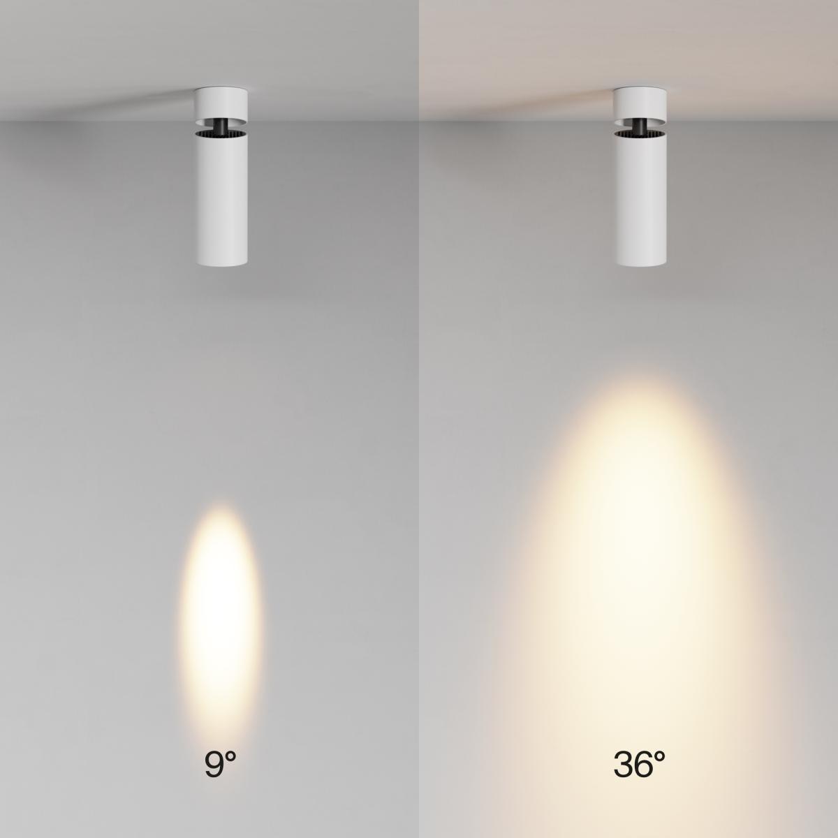Спот Maytoni Technical Focus Led C055CL-L12W2.7K-SS-W C055CL-L12W2.7K-SS-W - магазин электротехники Electroshop