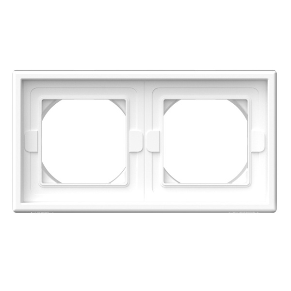 Рамка ArtGallery 2 поста IP44 белая Systeme Electric GAL440102 GAL440102 - магазин электротехники Electroshop