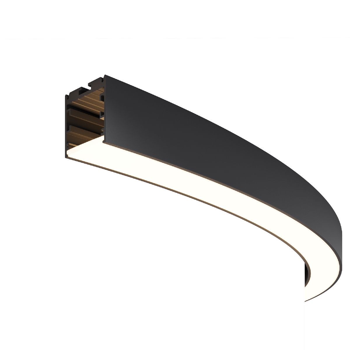 Радиусный профиль Maytoni Led strip ALM-3535R-B-D-90°-1.5M ALM-3535R-B-D-90°-1.5M - магазин электротехники Electroshop