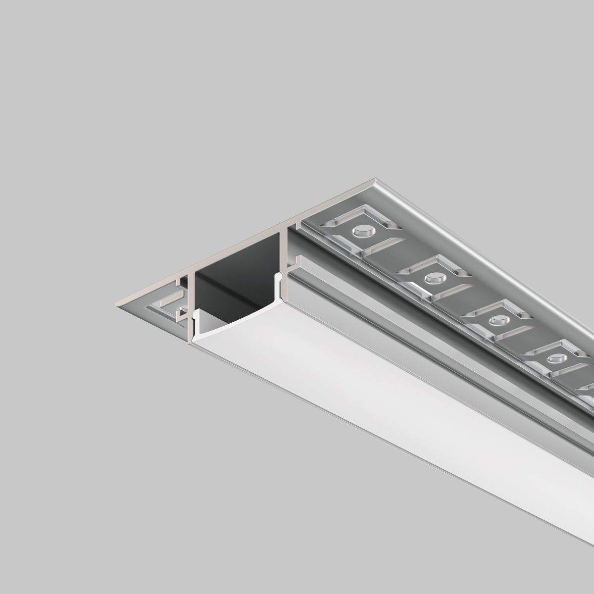 Профиль встраиваемый скрытого монтажа Maytoni Led Strip ALM-6114-S-2M 636019 636019 - магазин электротехники Electroshop