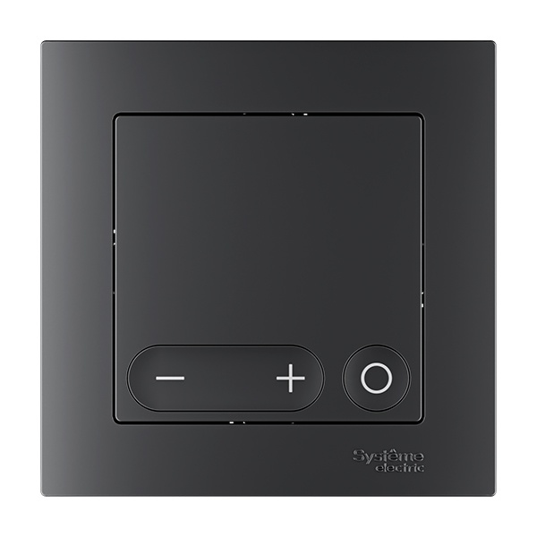 Термостат теплого пола AtlasDesign Sber & Systeme Electric 16А Zigbee черный ATN001038Z ATN001038Z - магазин электротехники Electroshop