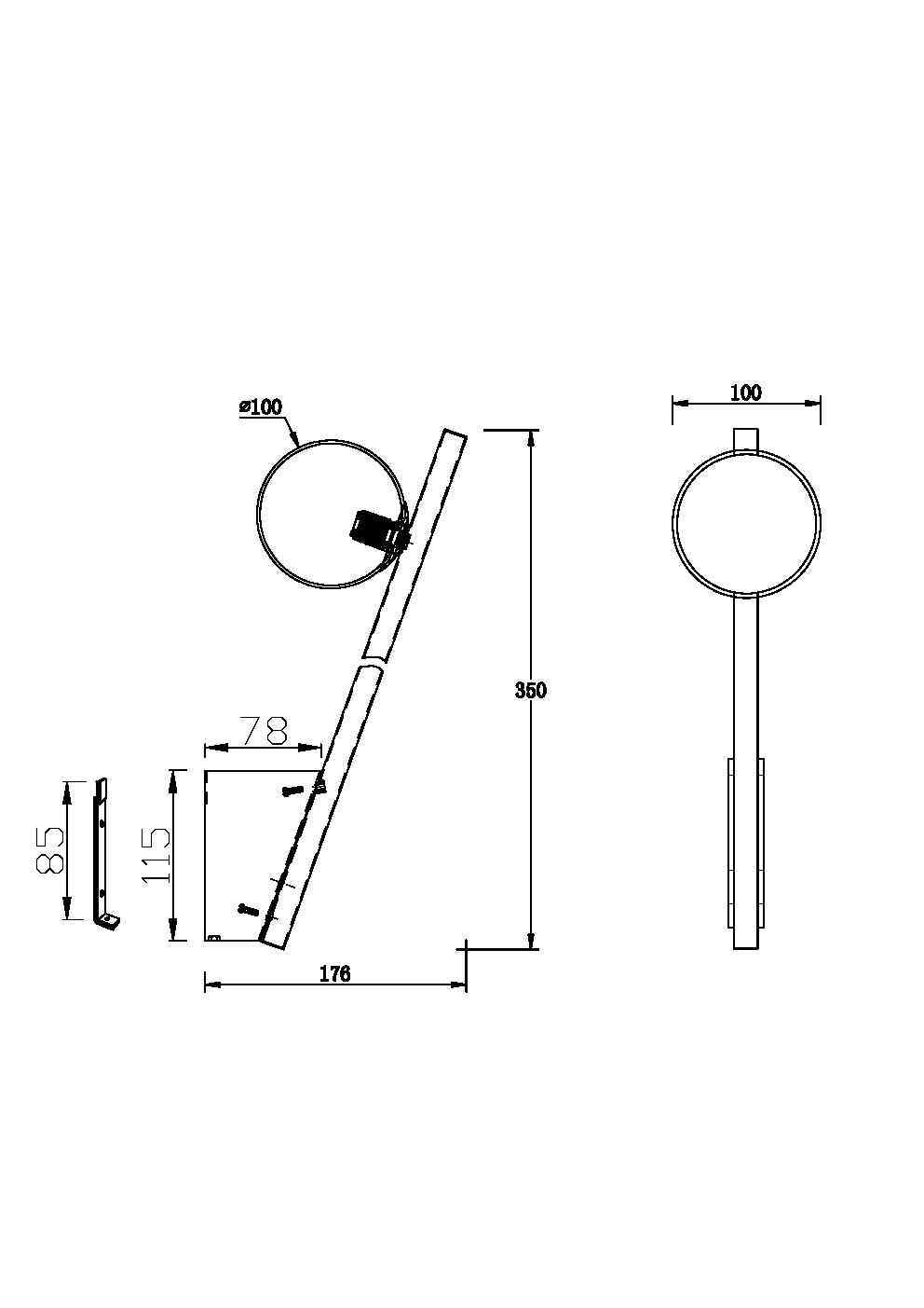 Бра Maytoni Kazimir MOD175WL-01G MOD175WL-01G - магазин электротехники Electroshop