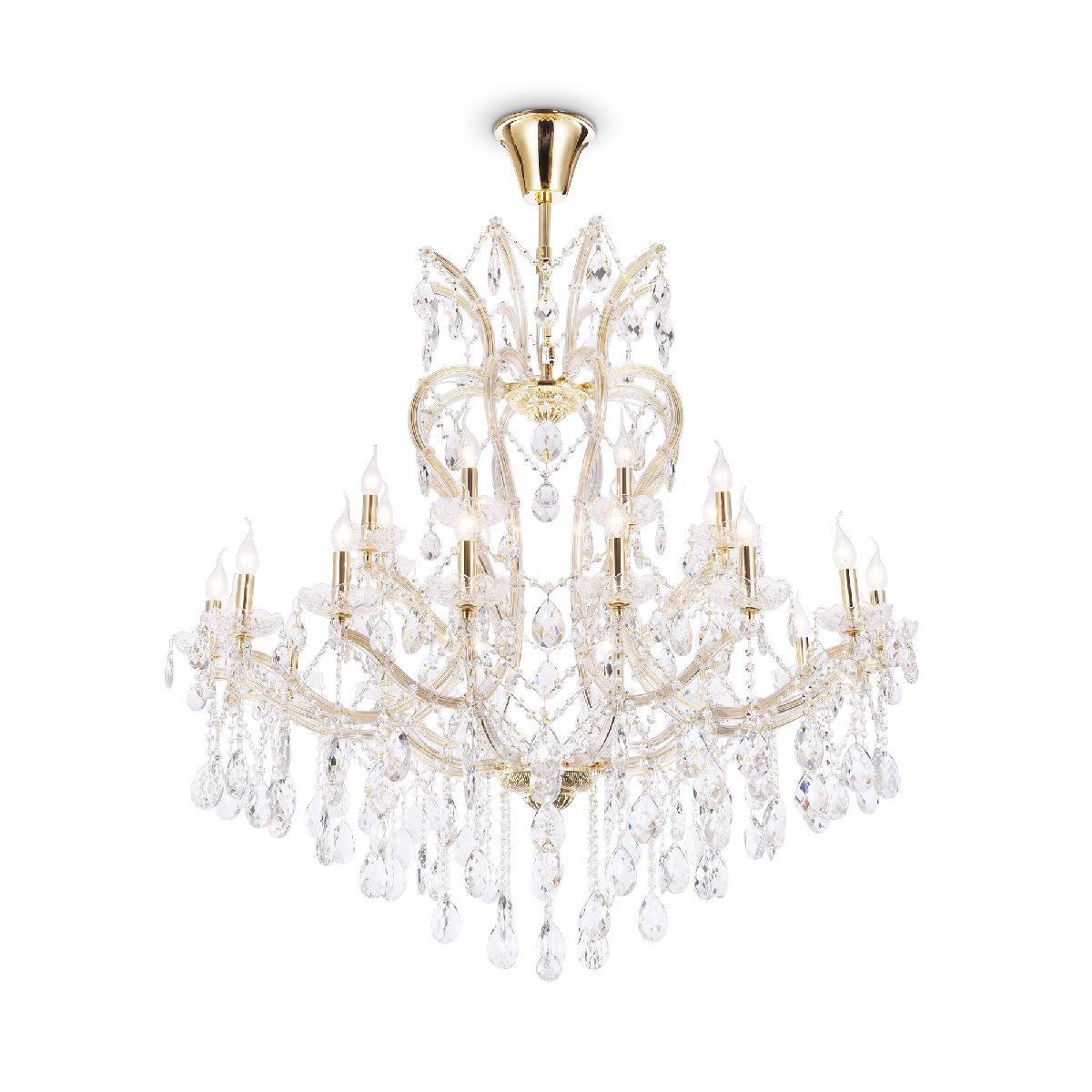 Подвесная люстра Maytoni Doris DIA881-PL-24-G DIA881-PL-24-G - магазин электротехники Electroshop