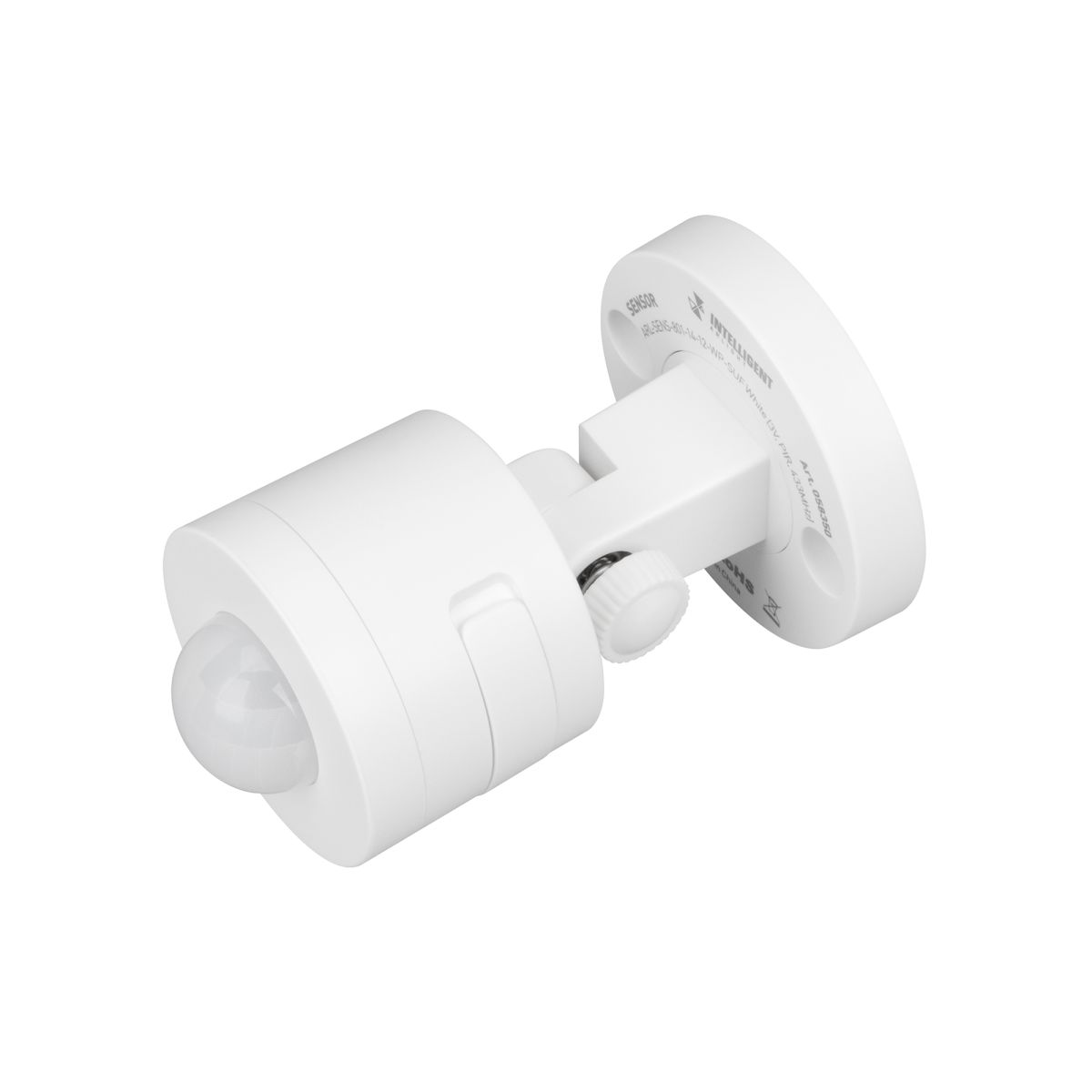 Датчик движения Arlight ARL-SENS-801-14-12-WP-SUF White (3V, PIR, 433MHz) (IARL, IP65 Пластик) 058350 058350 - магазин электротехники Electroshop