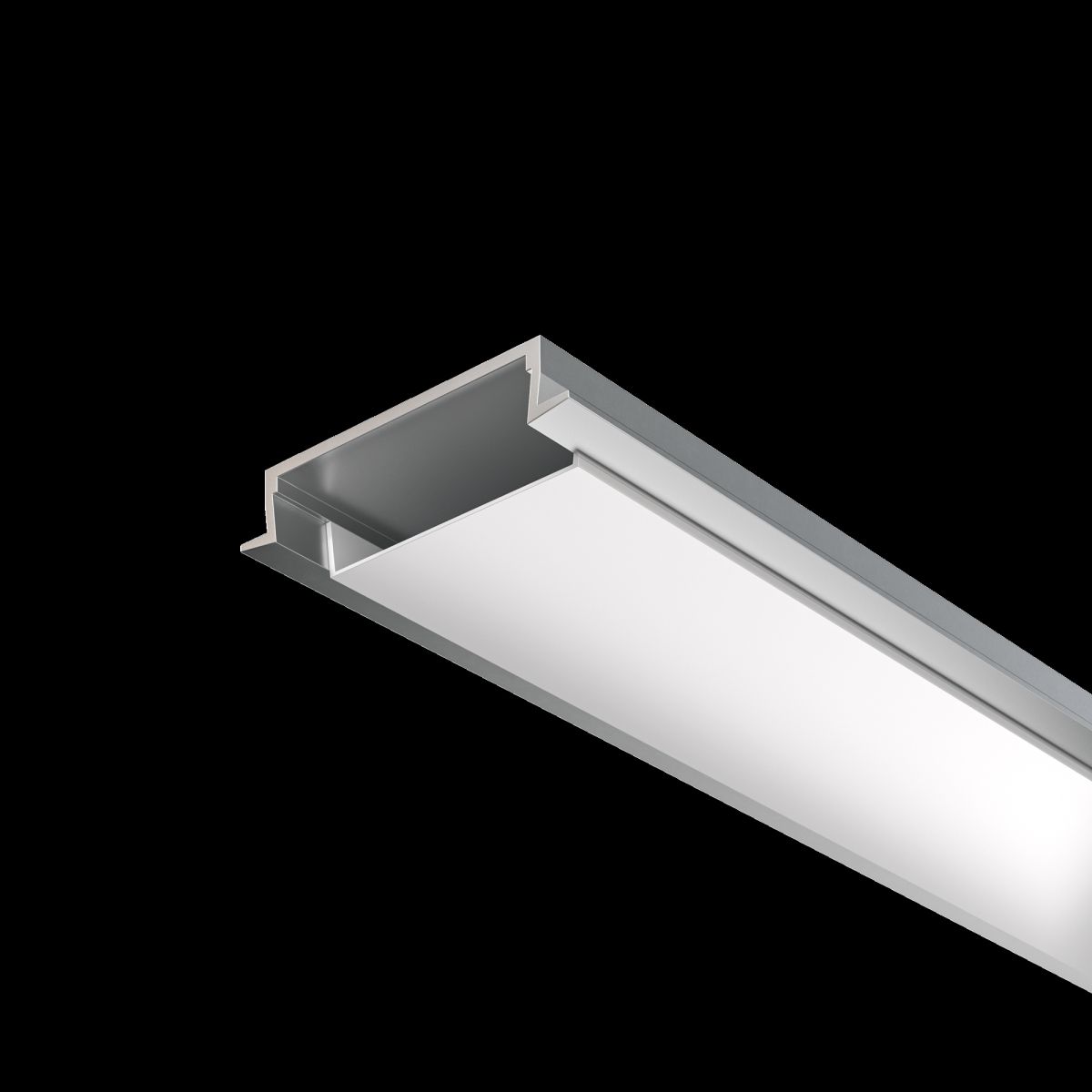 Профиль встраиваемый с накладным фланцем Maytoni Led Strip ALM-3006-S-2M 632018 632018 - магазин электротехники Electroshop
