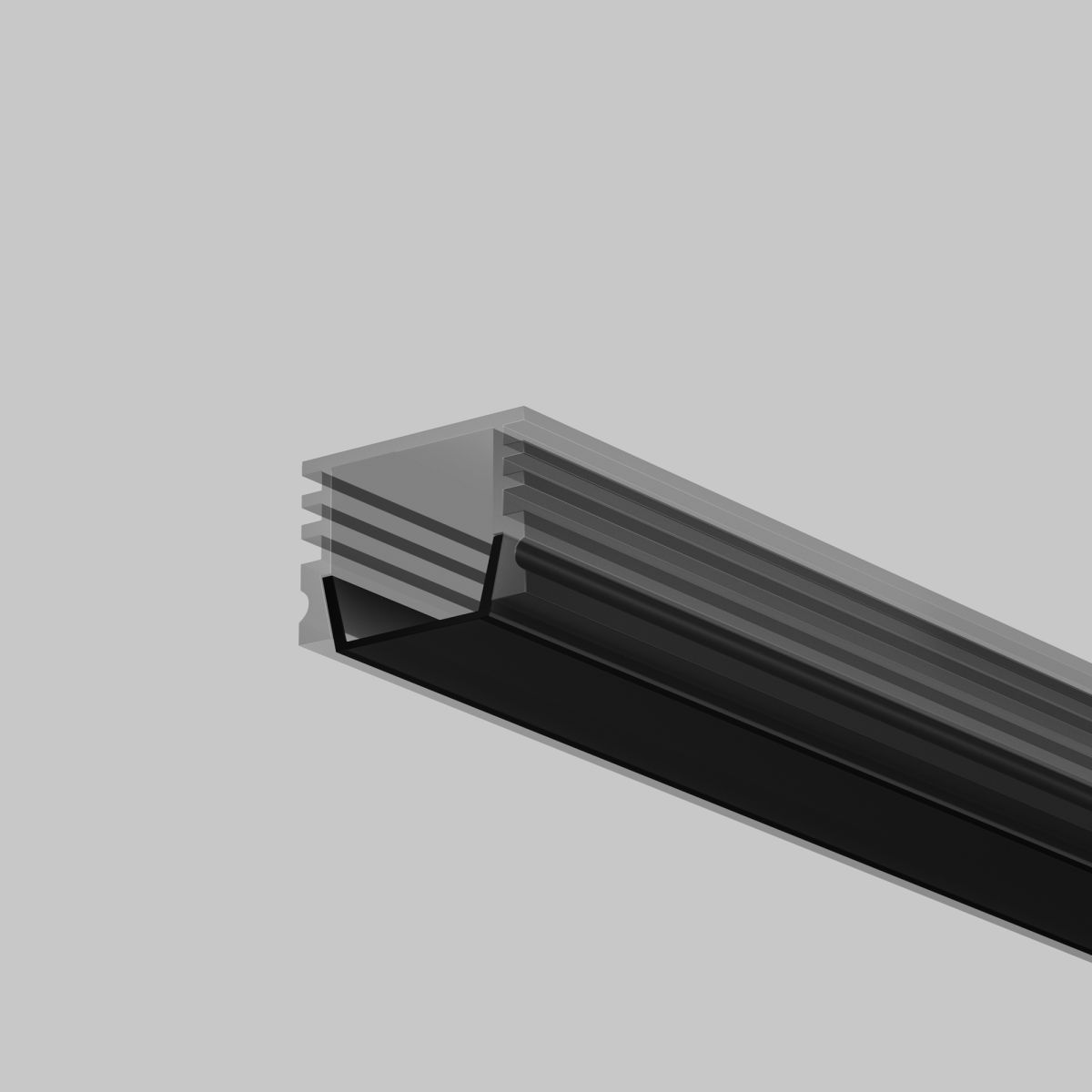 Рассеиватель для профиля 1612 Maytoni Led Strip ALM-005-B-DF-2M 642024 642024 - магазин электротехники Electroshop