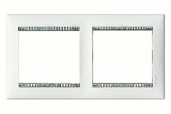 Рамка Legrand Valena 2 поста белый/кристалл 774462 774462 - магазин электротехники Electroshop