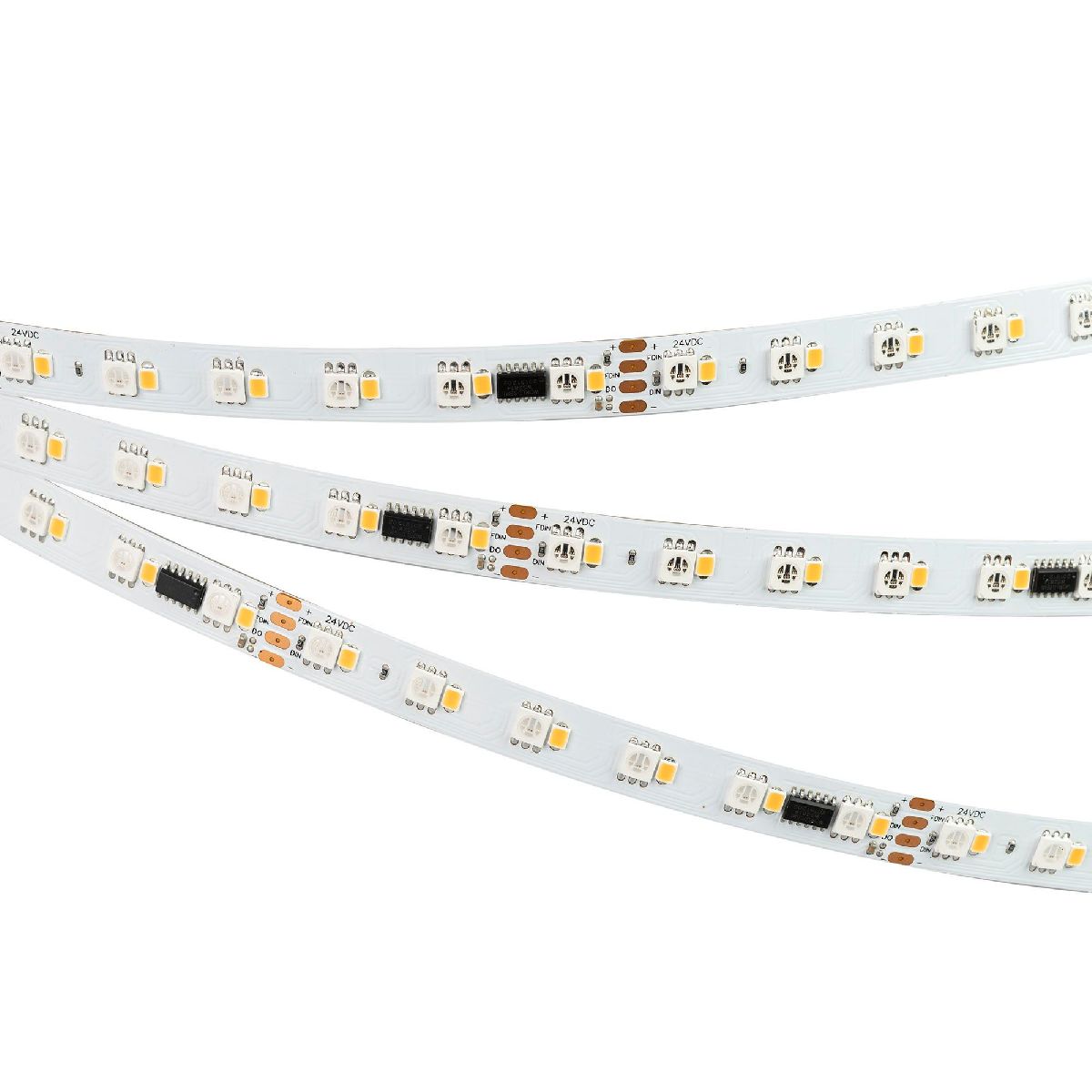 Светодиодная лента герметичная Arlight SPI-P-BA120-14mm 24V RGBW-Warm-PX6-BPT (16 W/m, IP66, 5060/2835, 5m) 043088 043088 - магазин электротехники Electroshop