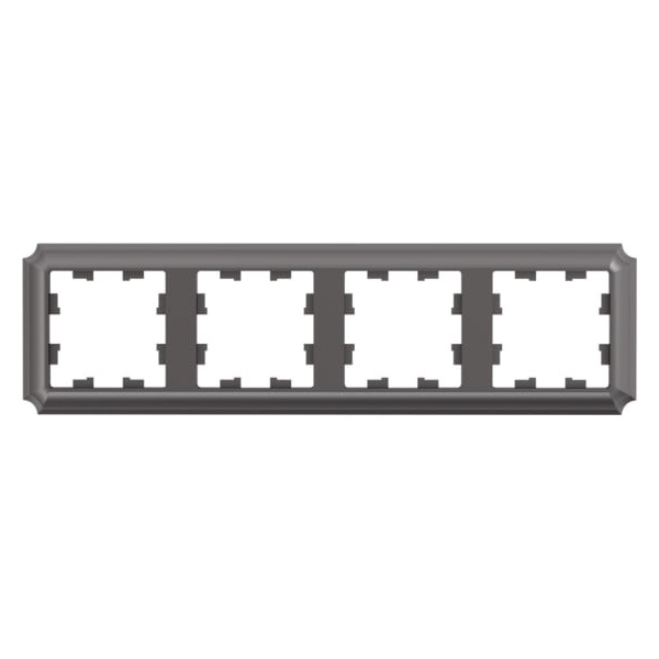 Рамка 4-пост Systeme Electric AtlasDesign Antique мокко ATN100604 ATN100604 - магазин электротехники Electroshop