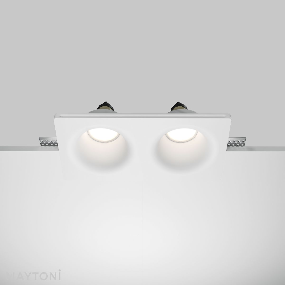Встраиваемый светильник Maytoni Gyps Modern DL002-DW-02-W DL002-DW-02-W - магазин электротехники Electroshop