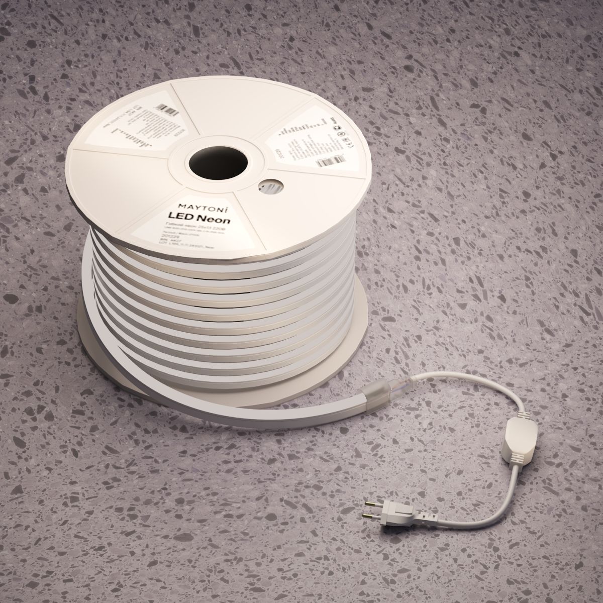 Гибкий неон Maytoni Led Strip 25x13 220В 8Вт/м Red IP65 50м 201233 201233 - магазин электротехники Electroshop