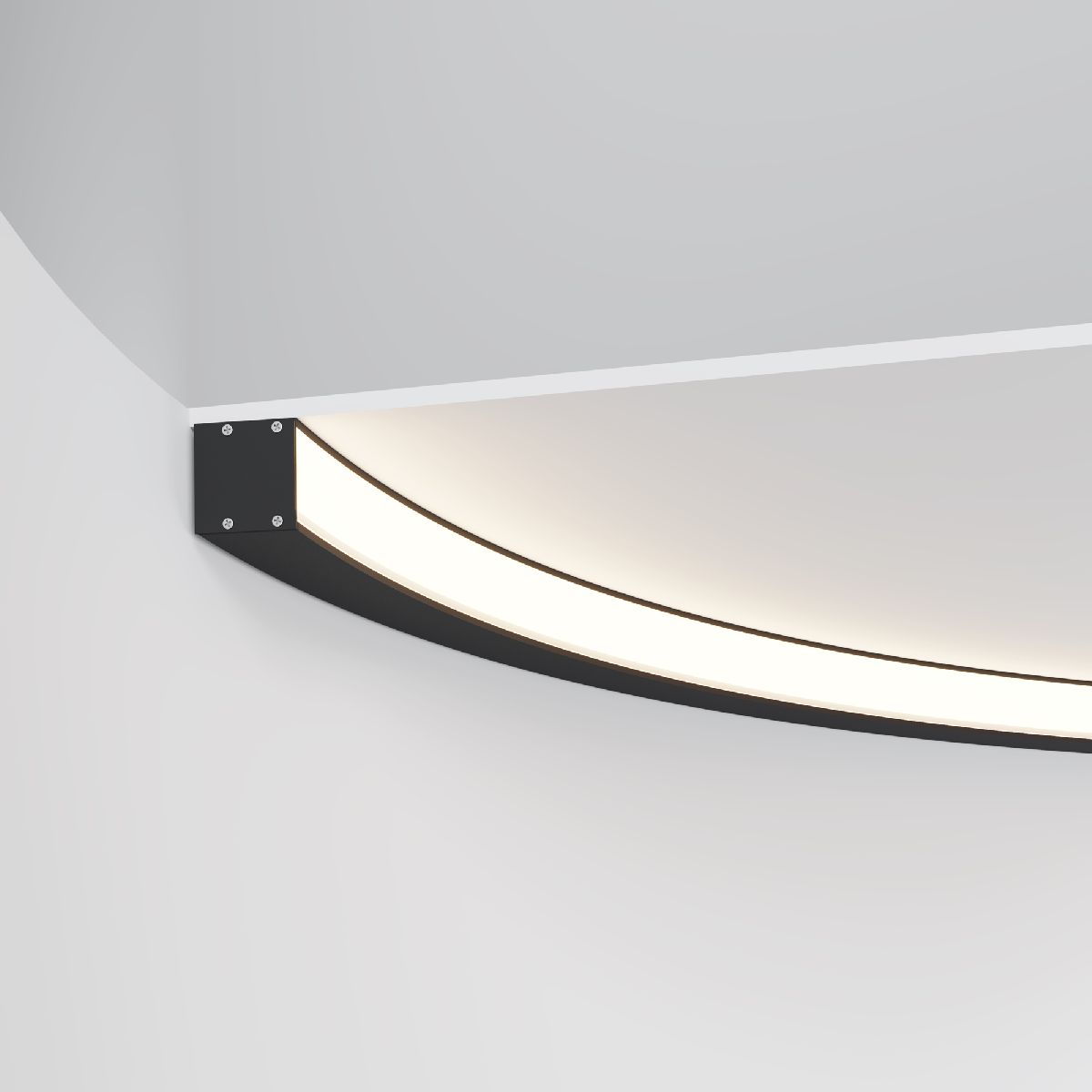 Радиусный профиль Maytoni Led strip ALM-3535R-B-IN-90°-1.5M ALM-3535R-B-IN-90°-1.5M - магазин электротехники Electroshop