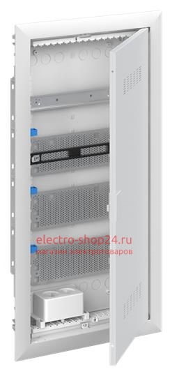UK640MVB Шкаф мультимедиа (без розетки) с дверью с вентиляционными отверстиями в 4 ряда и с DIN-рейкой ABB 2CPX031456R9999 2CPX031456R9999 - магазин электротехники Electroshop