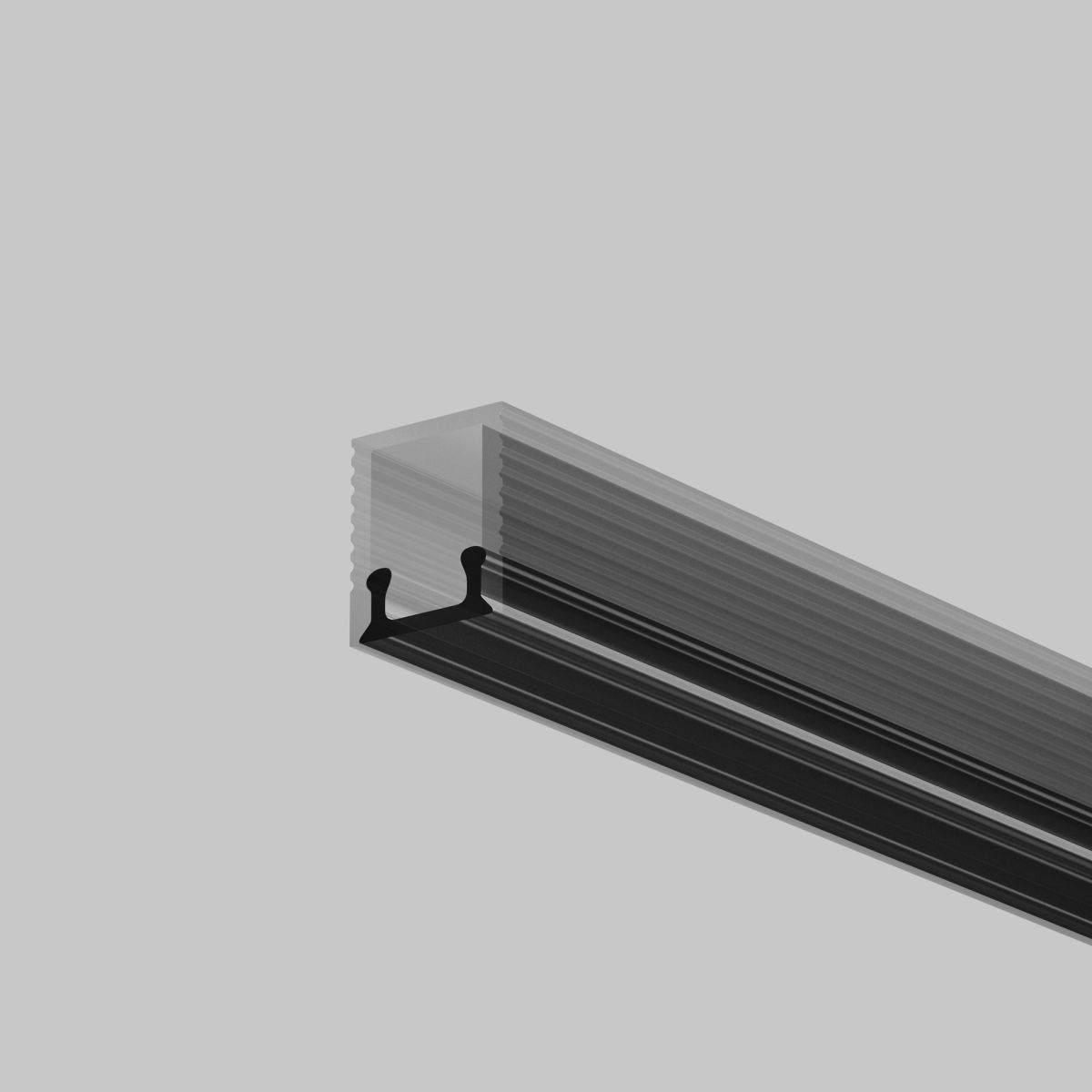 Рассеиватель для профиля 0809 Maytoni Led Strip ALM-0809-B-DF-2M 642018 642018 - магазин электротехники Electroshop