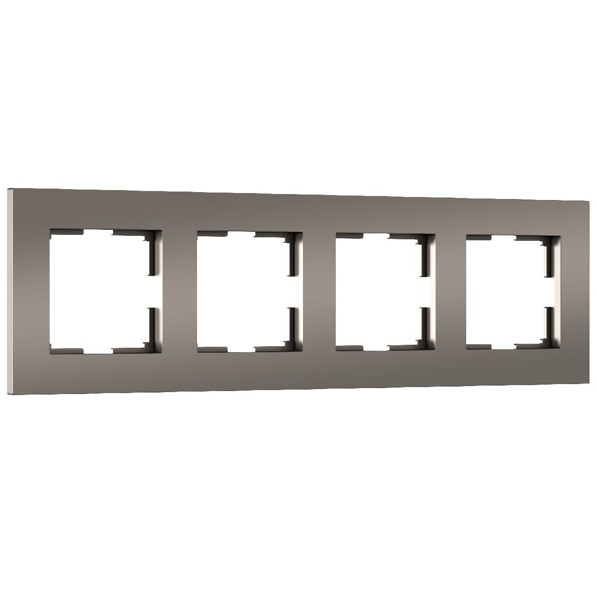 Рамка на 4 поста Werkel Slab 4690389193538 W0042963 a062816 4690389193538 - магазин электротехники Electroshop