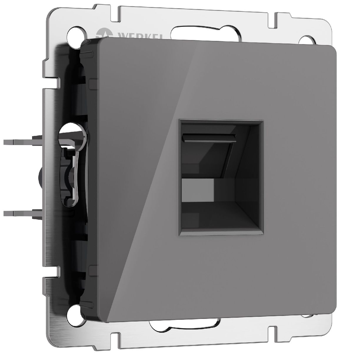 Розетка Ethernet RJ-45 Werkel 4690389197543 W1181044 a064095 4690389197543 - магазин электротехники Electroshop