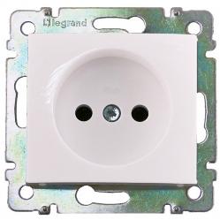 Розетка Legrand Valena без заземления белая (774416 в индивидуальной упаковке) 694268 694268 - магазин электротехники Electroshop