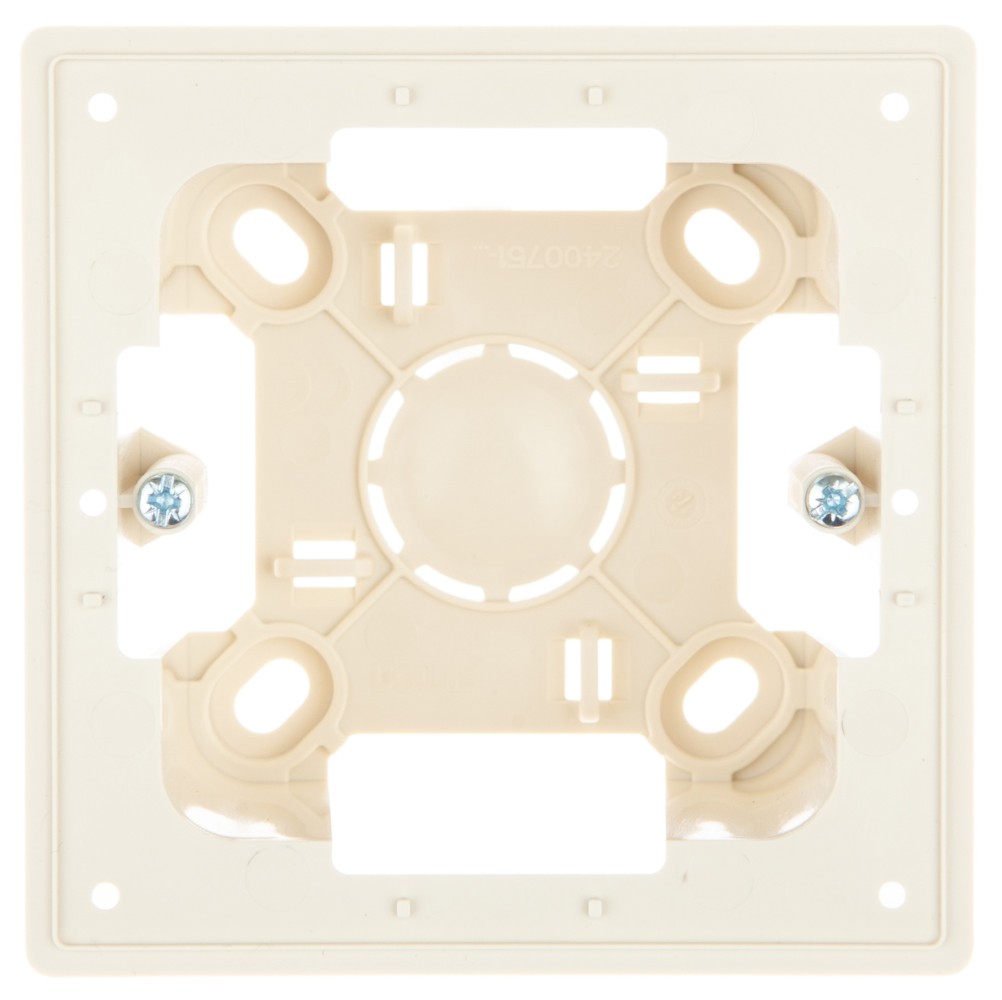 Коробка для накладного монтажа 1 пост Simon 24 Harmonie слоновая кость 2400751-031 2400751-031 - магазин электротехники Electroshop