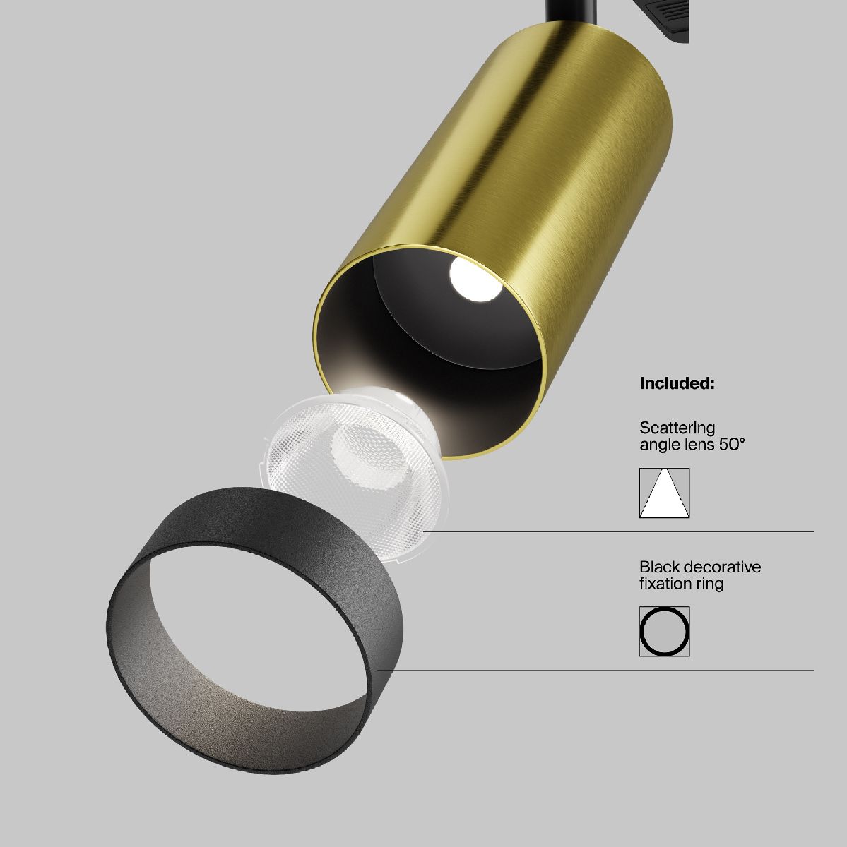 Спот Maytoni Focus Led C055CL-L12W4K-W-BS C055CL-L12W4K-W-BS - магазин электротехники Electroshop