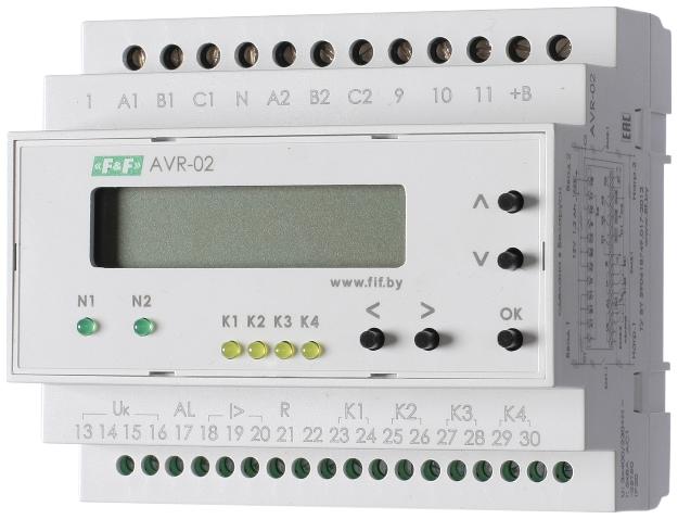 Устройство управления резервным питанием F&F AVR-02 EA04.006.004 EA04.006.004 - магазин электротехники Electroshop