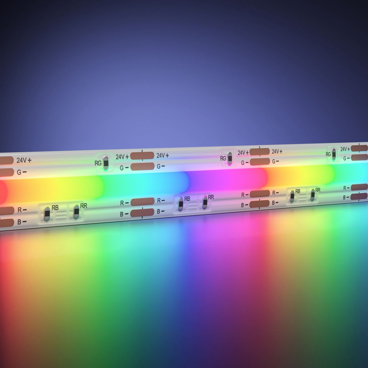 Светодиодная лента Maytoni Ultra 24В COB 14Вт/м RGB 5м IP20 201217 201217 - магазин электротехники Electroshop