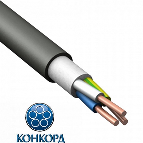 Кабель силовой ППГнг(А)-HF 3х4 ГОСТ 31996 Конкорд ППГнг(А)-HF 3х4 Конкорд - магазин электротехники Electroshop