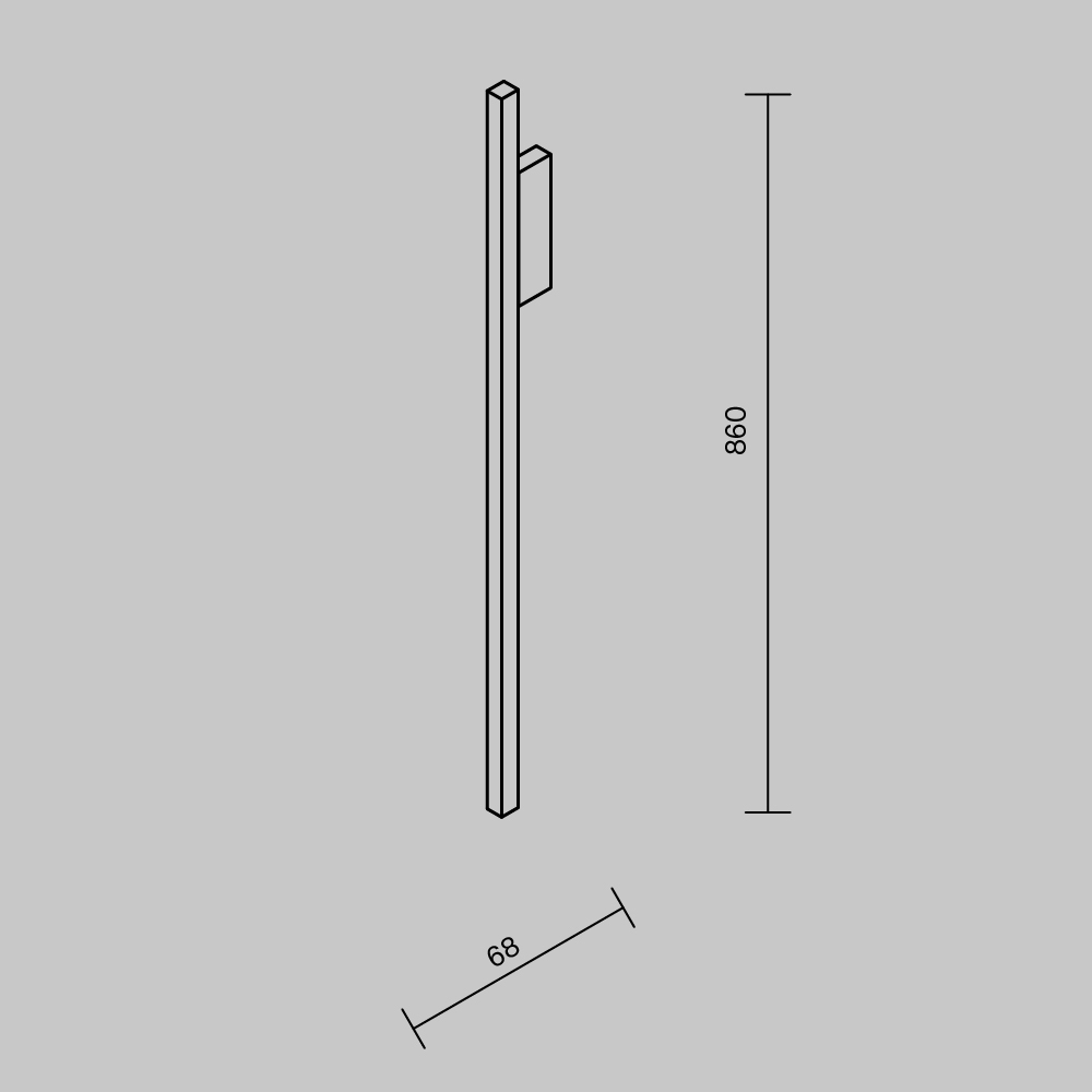 Настенный светильник Maytoni Серия - 245 MOD245WL-L24BK MOD245WL-L24BK - магазин электротехники Electroshop