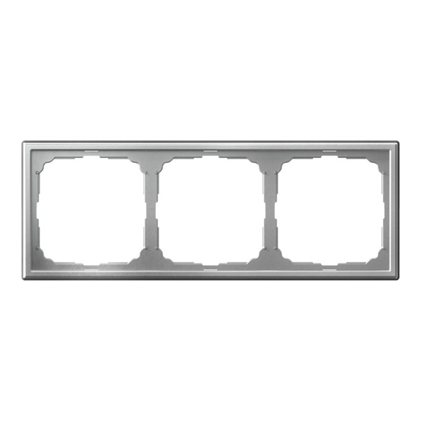 Рамка ArtGallery 3 поста алюминий Systeme Electric GAL000303 GAL000303 - магазин электротехники Electroshop