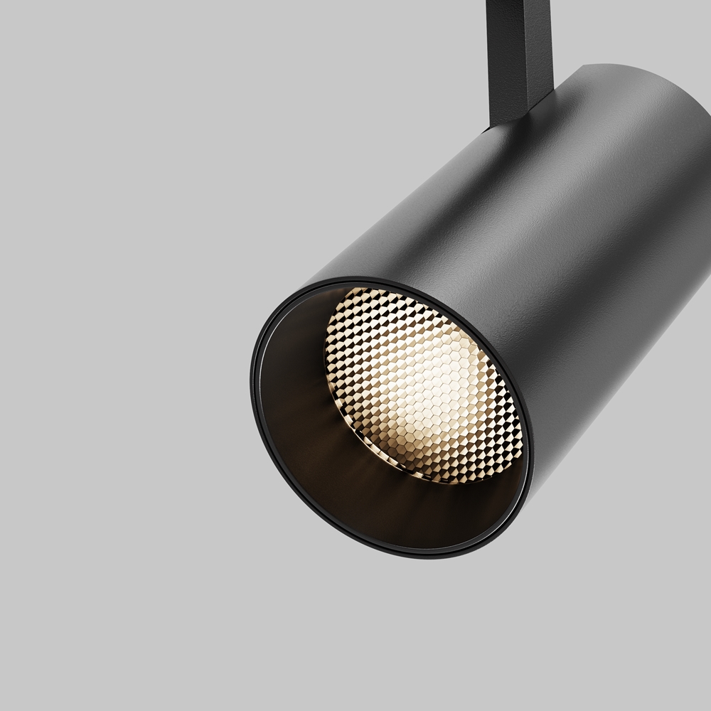 Трековый трехфазный светильник Maytoni Technical Three phase track system Trinity Focus Led TR197-3-12WCCT-M-B TR197-3-12WCCT-M-B - магазин электротехники Electroshop