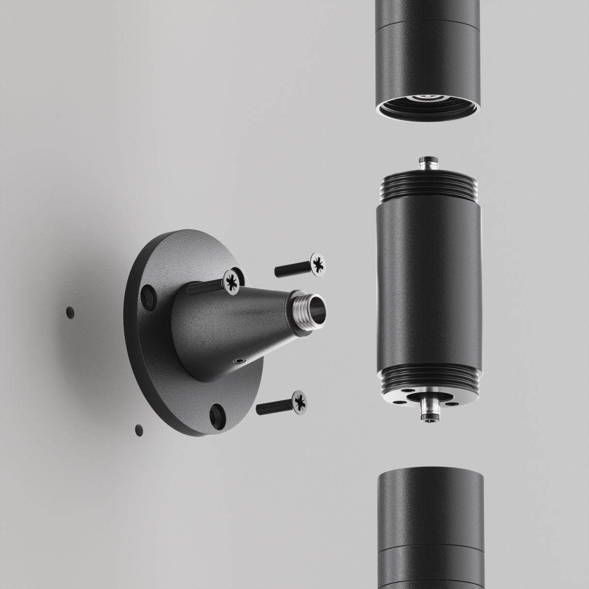 Фиксатор для накладного монтажа Maytoni Shelf CA026BS-B CA026BS-B - магазин электротехники Electroshop